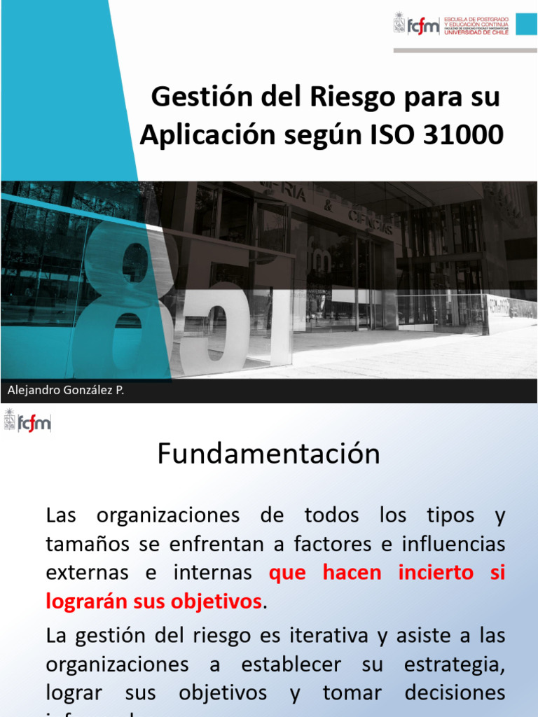 Gestión de Riesgos según ISO 31000 | PDF | Riesgo | Toma de decisiones