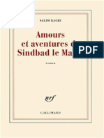 Amours Et Aventures de Sindbad Le Marin - Salim Bachi