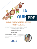 Informe Quinua