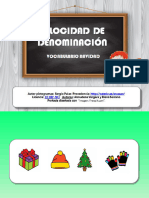 Velocidad de Denominacion NAVIDAD