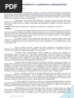 A hegemonia neoliberal e o capitalismo contemporâneo