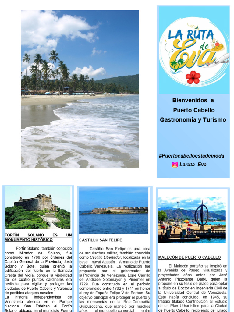Historia y Turismo en Puerto Cabello | PDF | Viajes y turismo | Arte