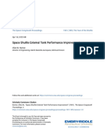 Space Shuttle External Tank Performance Improvement