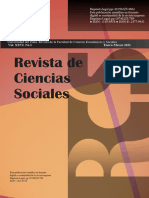 Revista Ciencias Sociales Enero Marzo 2021