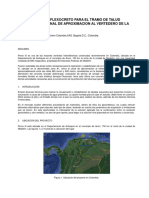 Protección Con Flexocreto para El Tramo de Talud Adyacente Al Canal de Aproximacion Al Vertedero de La Presa Porce Iii