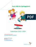 Infobrochure SBS de Springplank 2023 - 2024 - 0
