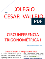 Trigo 5sec - Circunferencia Trigonometrica I