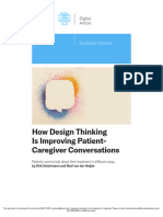How Design Thinking Is Improving Patient Caregiver Conversations