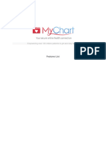 MyChart Features List