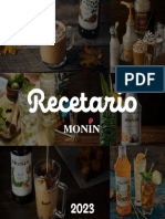 Recetario de Monin 2023