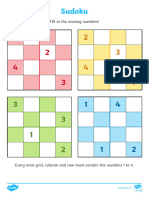 T A 012 Sudoku Sheets - Ver - 4