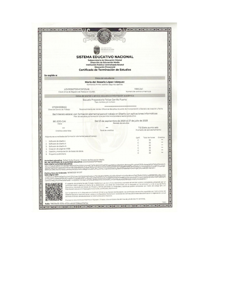Certificado 1 | PDF