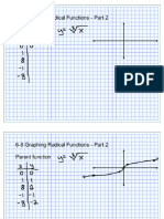 6-8 Graphing Radical Functions - Part 2