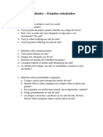 Atividades Estudos Orientados Questoes Sobre Comportamento e Convivio