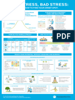 Good Stress Bad Stress Infographic Poster