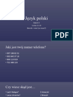 Polski zajęcia 5