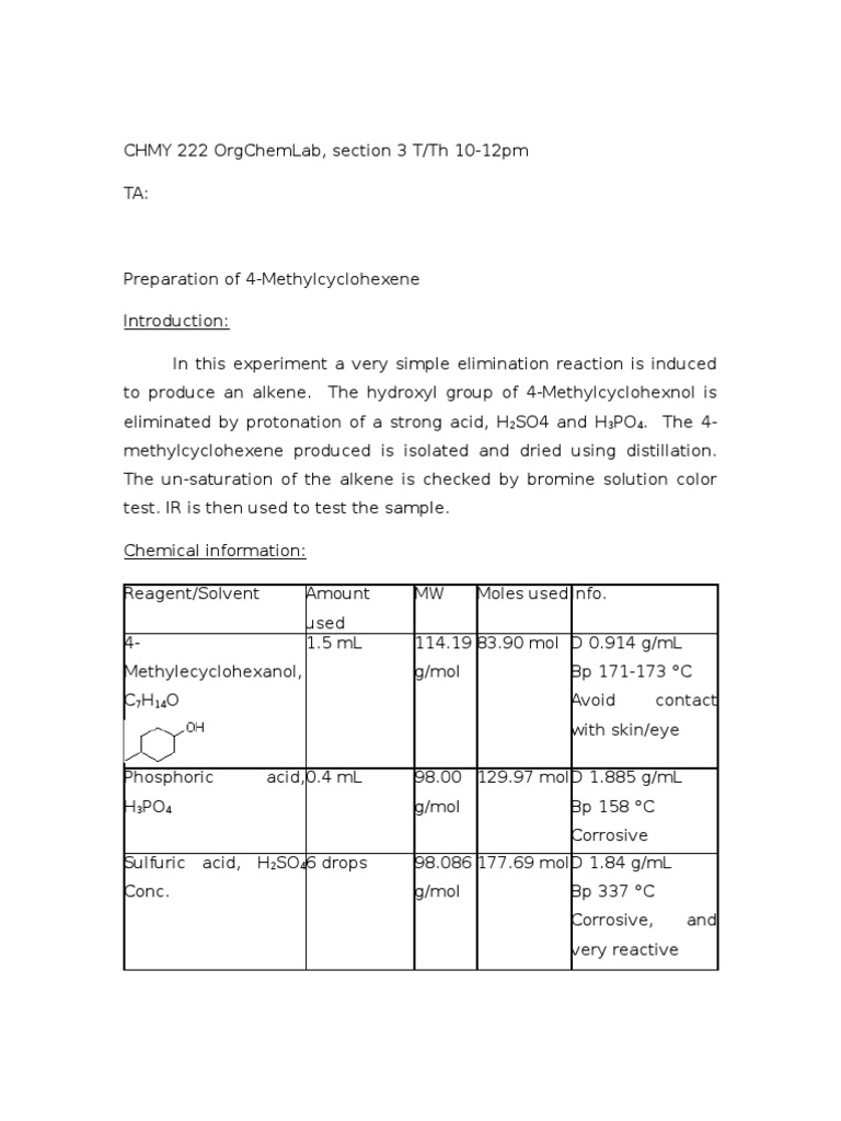 4 methylcyclohexene melting point image