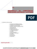 U1. HG. Desarrollo de Competencias-Habilidades-Destrezas-Actitudes - PARTE1