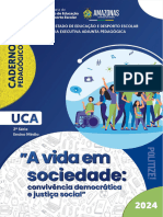 Caderno Pedagógico - A Vida em Sociedade - Convivência Democrática e Justiça Social
