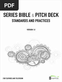Series Bible Pitch Deck Standards 1 0
