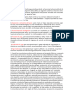 Ejecución y Liquidación de Los Presupuestos Generales de La Comunidad Autónoma Artículo 48