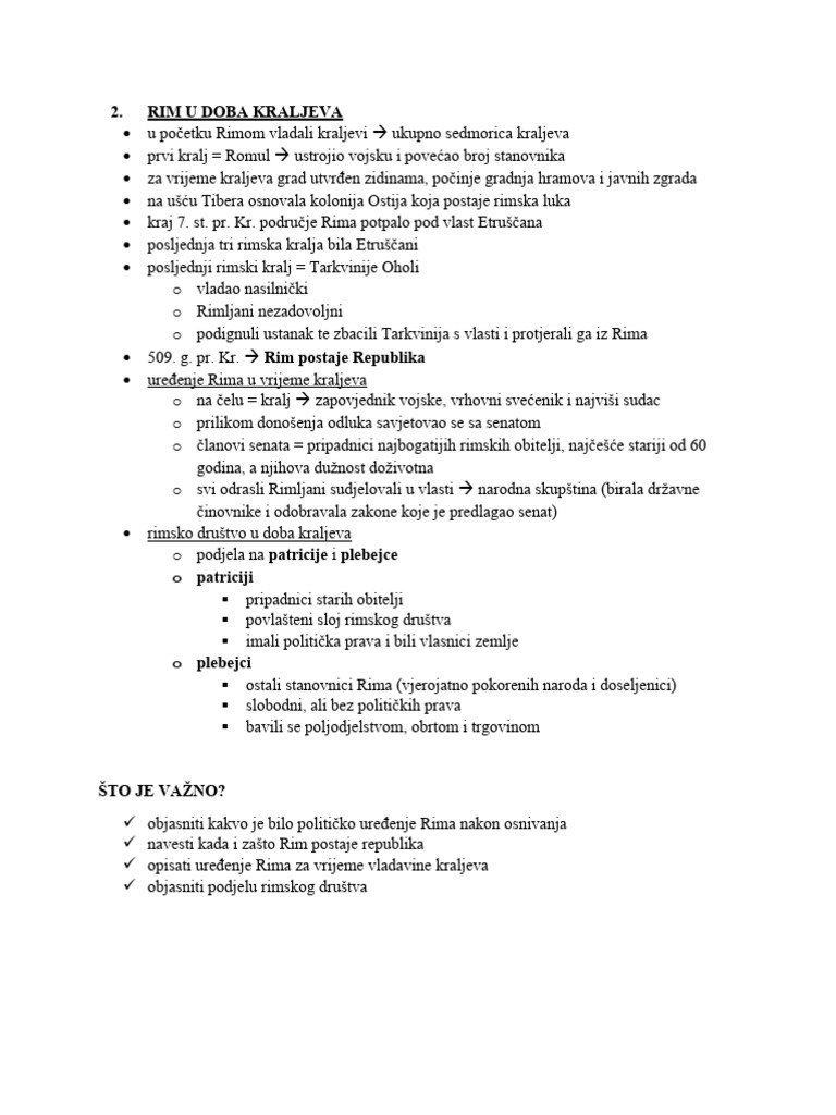 Rim U Doba Kraljeva | PDF
