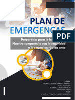 Actividad Semana 7. Avance Plan de Prevención, Preparación y Respuestas Ante Emergencias1