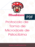 Protocolo de Ingesta de Microdosis de Psilocibina 3 Comprimido 1