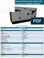 Generador 30KW Genpack