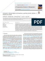 Consumers' Value Perception and Intention To Purchase Electric Vehicles - A Benefit-Risk Analysis