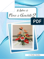 Flores de Ganchillo 2 Libro Con 200 Muestras en Esp