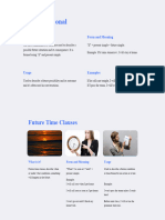 First Conditional and Future Time Clauses