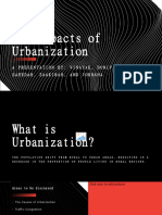 The Impacts of Urbanization