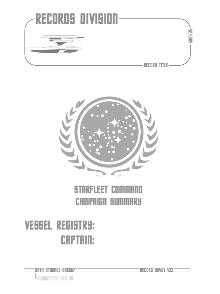 Captain's Final Log Summary | PDF | Star Trek | Computing
