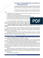 Cinco Fundamentos Que o Ministério de Louvor Não Pode Esquecer