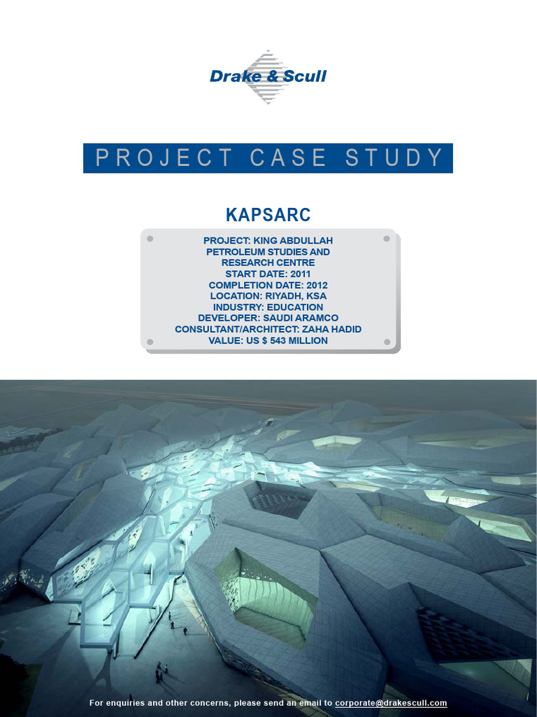 KAPSARC Project Overview and Highlights | PDF | Building Information ...