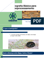 3 - Cartografia Basica para Geoprocessamento