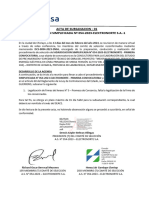 Acta de Subsanacion - As 054-2023