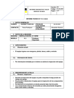 Informe - Técnico - Gourmet Films Sac Pedido - 7011103843 Hidrolavadora K 3