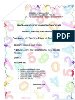 Cuaderno de Trabajo para Niños Del Ciclo Ii