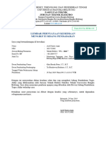 Form 021 Rev03 - Surat Pernyataan Sidang Pendadaran (1 Rangkap)