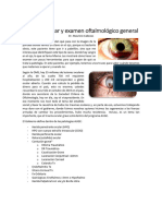 Trauma Ocular y Examen Oftalmológico General