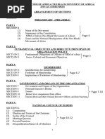 Constitution of NBM of Africa Benin Ncoe