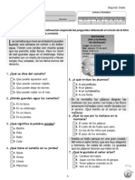 Prueba Diagnóstica 2º Español