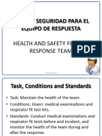 1.6 Health and Safety of The Team