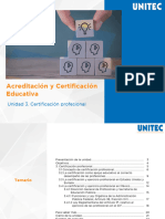 Unidad 3 Certificación Profesional