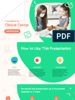 Copy of Green and Beige, Playful and Colorful Pediatric Clinical Center Presentation