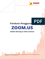 Panduan Menggunakan Zoom Meeting