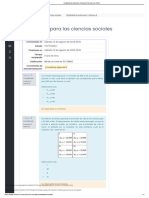 Examen Contestado Semana 6 B3. Estad Stica para Las Ciencias Sociales PDF