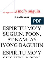 ESPIRITU MO'Y SUGUIN - Fr. Joselito Jopson 